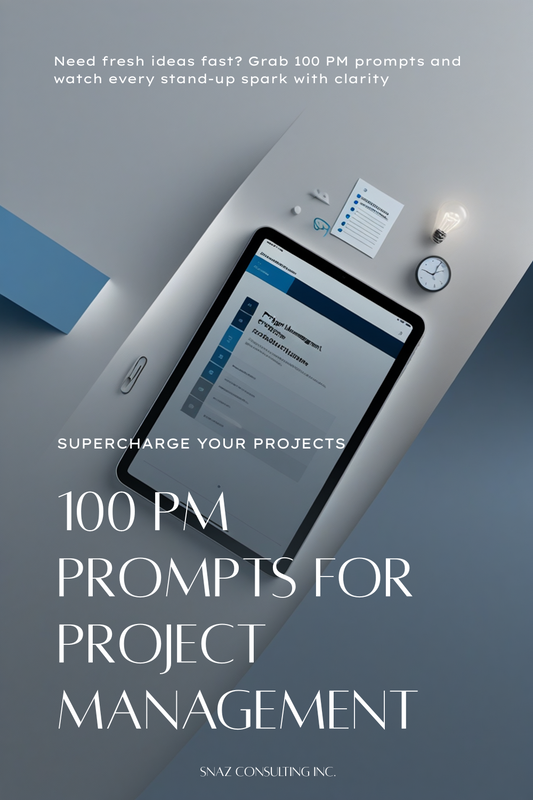 100 ChatGPT Prompts for Project Managers
