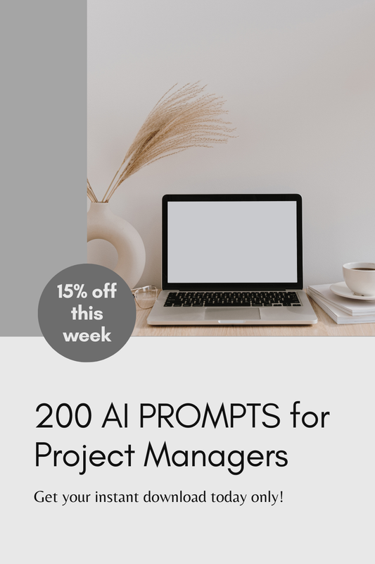 ProPM Prompt PowerPack 2025 — 200 Elite ChatGPT Prompts for Agile, Risk & Executive Impact